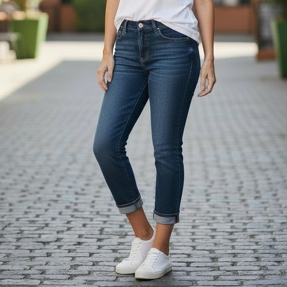 Lee Denim - Lee Riders Modern Mid-Rise Boyfriend Jeans Size 16M